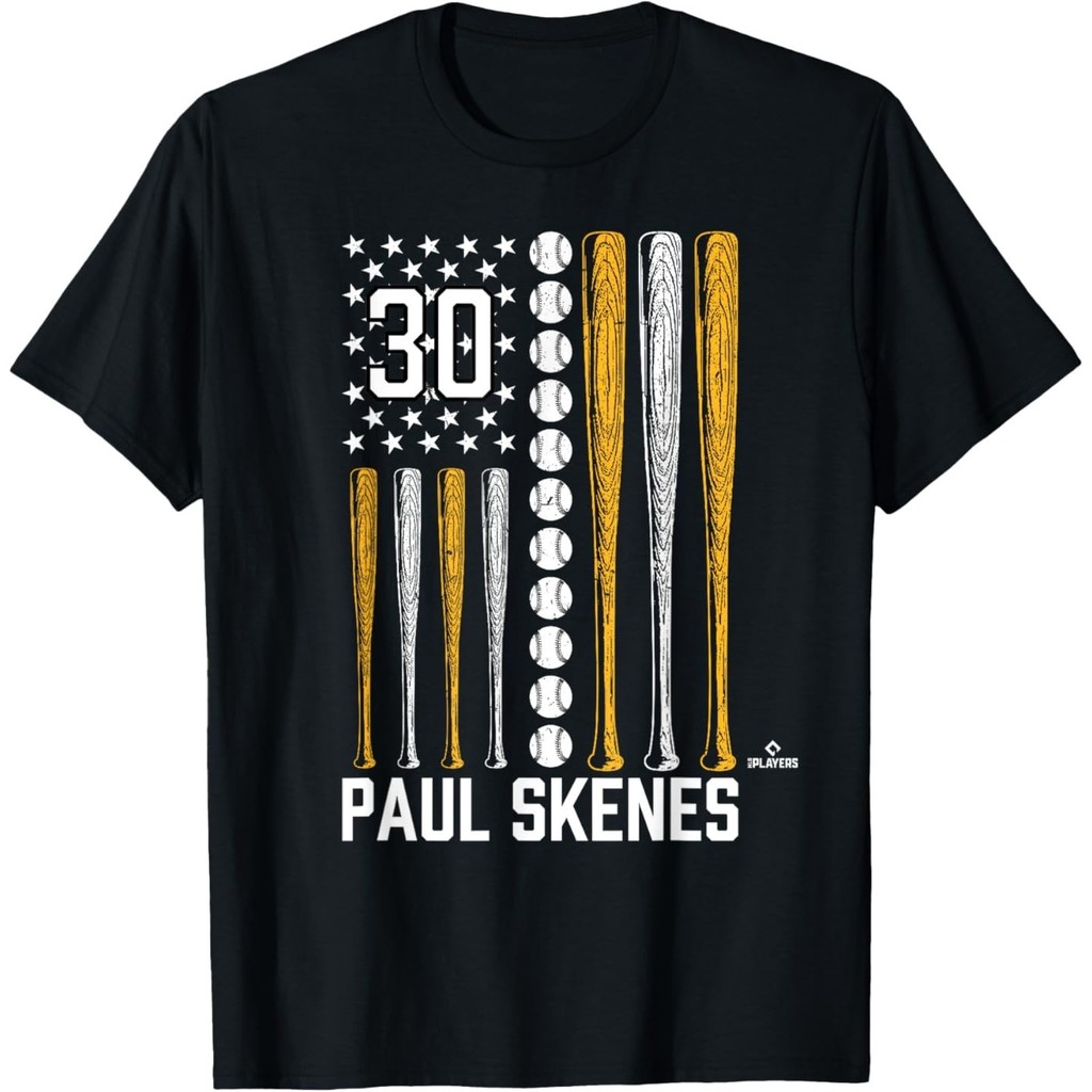 Baseball Flag Paul Skenes Pittsburgh Baseball Mlbpa T-Shirt