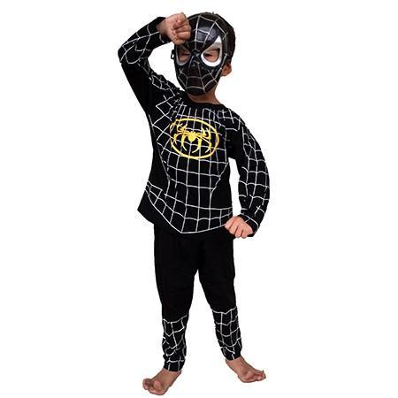 BLACK VENOM SPIDERMAN KIDS COSTUME สําหรับ 2-10 ปี เก่า