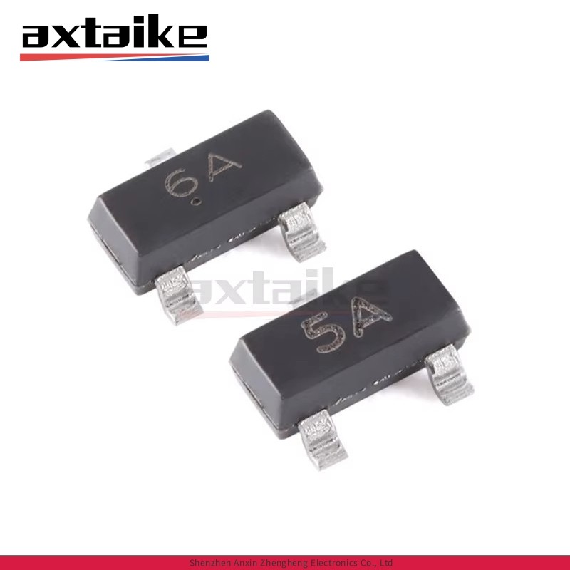 100PCS BC807 BC817 5A 5B 5C 6A 6B 6C BC807-16 BC807-25 BC807-40 BC817-16 SOT817-25 -40-23 NPN PNP 45