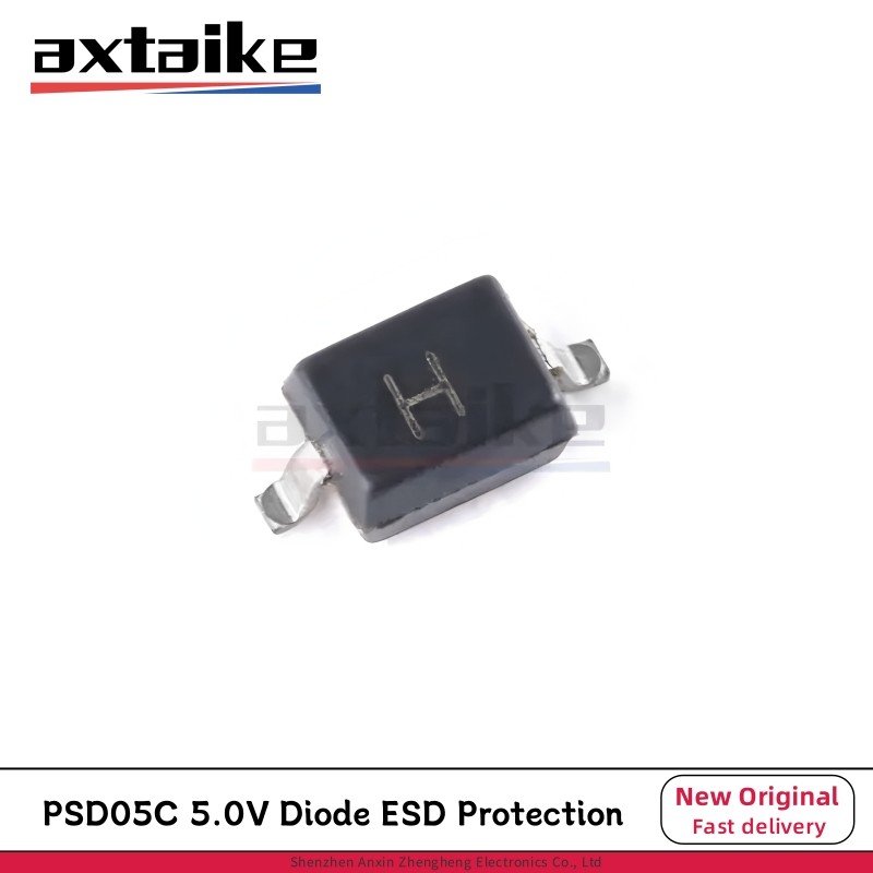 50PCS PSD05C PSD05C-LF-T7 CESDBLC5V0D3 SOD-323 5V TVS H SMD Transient แรงดันไฟฟ้า Suppression Diode 