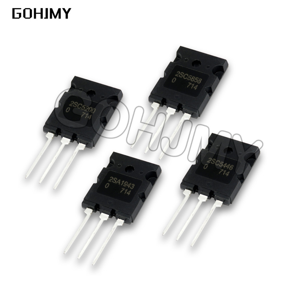 6PCS 2SC5200 TO-3P C5200 5200 2SA1943 A1943 2SC3998 TO-3PL ทรานซิสเตอร์ 3 คู่ (2SC5200 +2SA193)