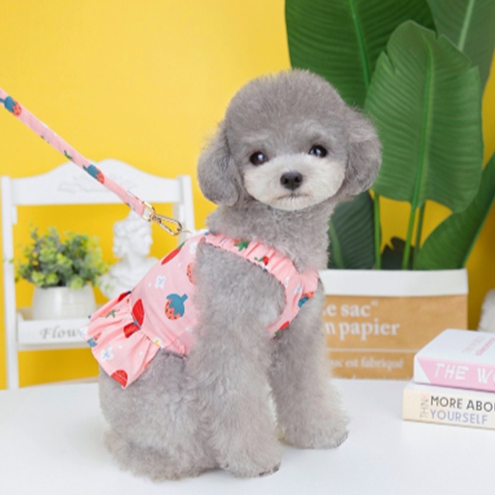 Furtz Harness กระโปรงเสื้อผ้าสุนัขสุนัขชิ้นเดียวสุนัขสุนัข