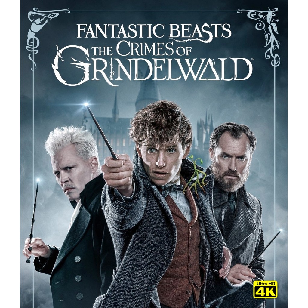 4K - Fantastic Beasts: The Crimes of Grindelwald (2018) 4K UHD ⭐6.8/10 Eddie Redmayne