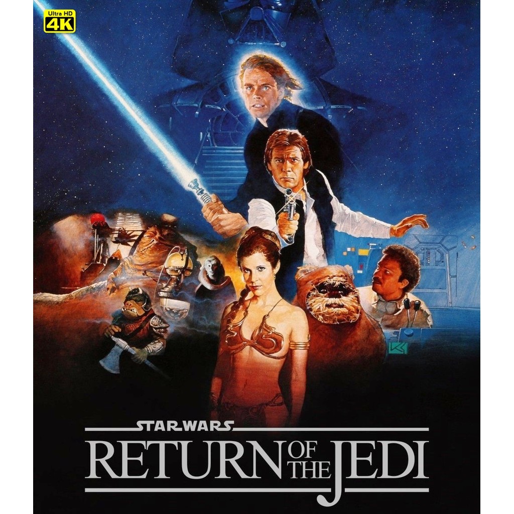4K - Star Wars: Episode VI - Return of the Jedi (1983) 4K UHD ⭐7.9/10 Mark Hamill