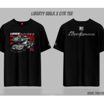 เจอร์ซีย์เสื้อยืด Liberty Walk X Gtr