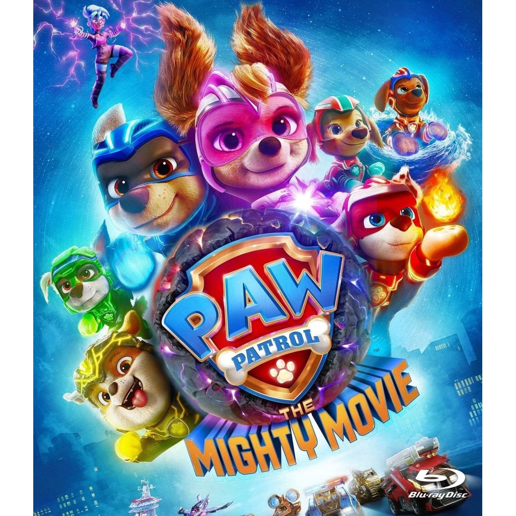 PAW Patrol The Mighty Movie ขบวนการเจ้าตูบสี่ขา เดอะ ไมตี้ มูฟวี {2023} (2025) บลูเรย์ Blu-ray ⭐7.0/