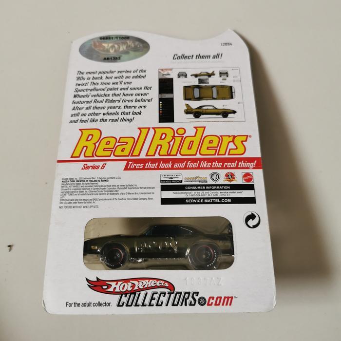 Hot Wheels 70 Plymouth superbird RLC Real Riders ล้อร้อนหายากเป็นพิเศษ