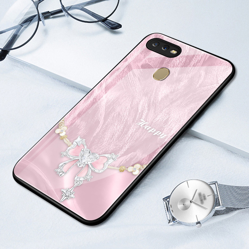 เคสสำหรับ OPPO A7 A5s A12 A12s A11K เคสโทรศัพท์กุทัณฑ์เปลือกแก้วกันกระแทก