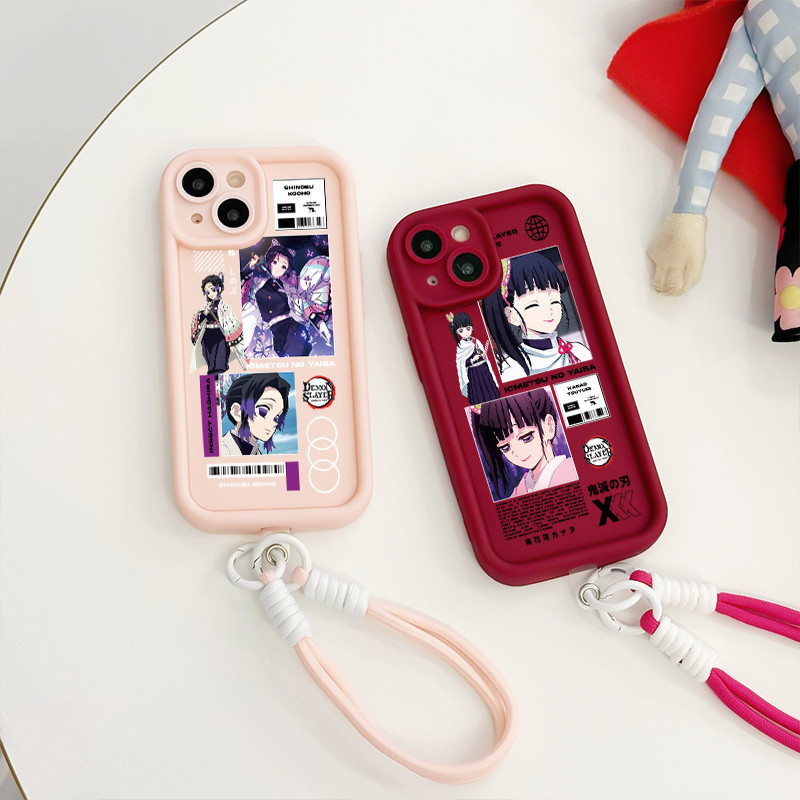 เคสสำหรับ Realme 11 4G 11 5G 11X 5G C67 5G V50s 5G Narzo 60X 5G เคสโทรศัพท์ตัวละครอนิเมะสายคล้องสามสีซิลิโคนกันกระแทก ราคา ถูกที่สุด ดีลบีเคเค แกลเลอรีภาพที่ 5