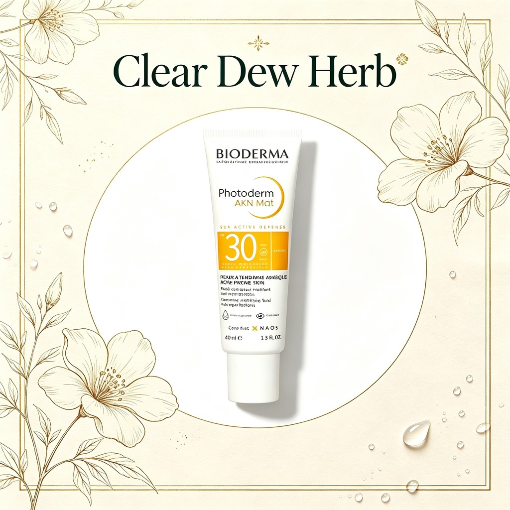 Bioderma Photoderm AKN Mat SPF30 Mattifying ครีมกันแดดควบคุมความมันสําหรับสิว Prone Complexion 40ml