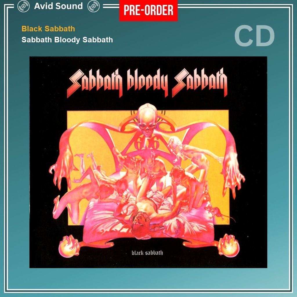 Pre-Order CD แผ่นซีดี Black Sabbath Sabbath Bloody Sabbath ใหม่ ซีล Black Sabbath CD