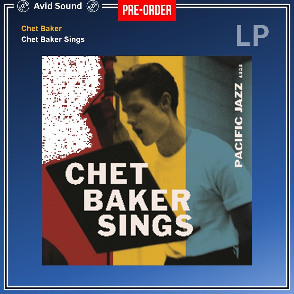 Pre-Order แผ่นเสียง Chet Baker Chet Baker Sings ใหม่ ซีล Chet Baker Vinyl LP