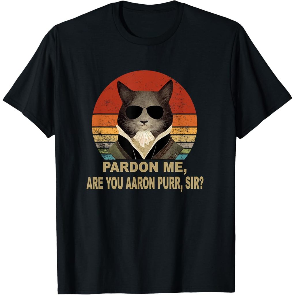 เสื้อยืด Alexander Hamilton Cat