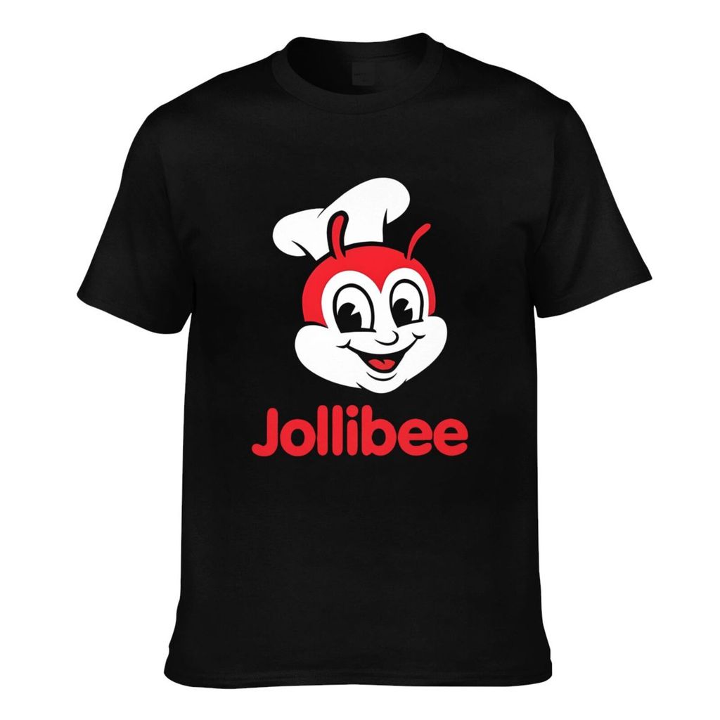แฟชั่นพิมพ์ Chef Bee Food Mip Jollibee Casual Mens Tee