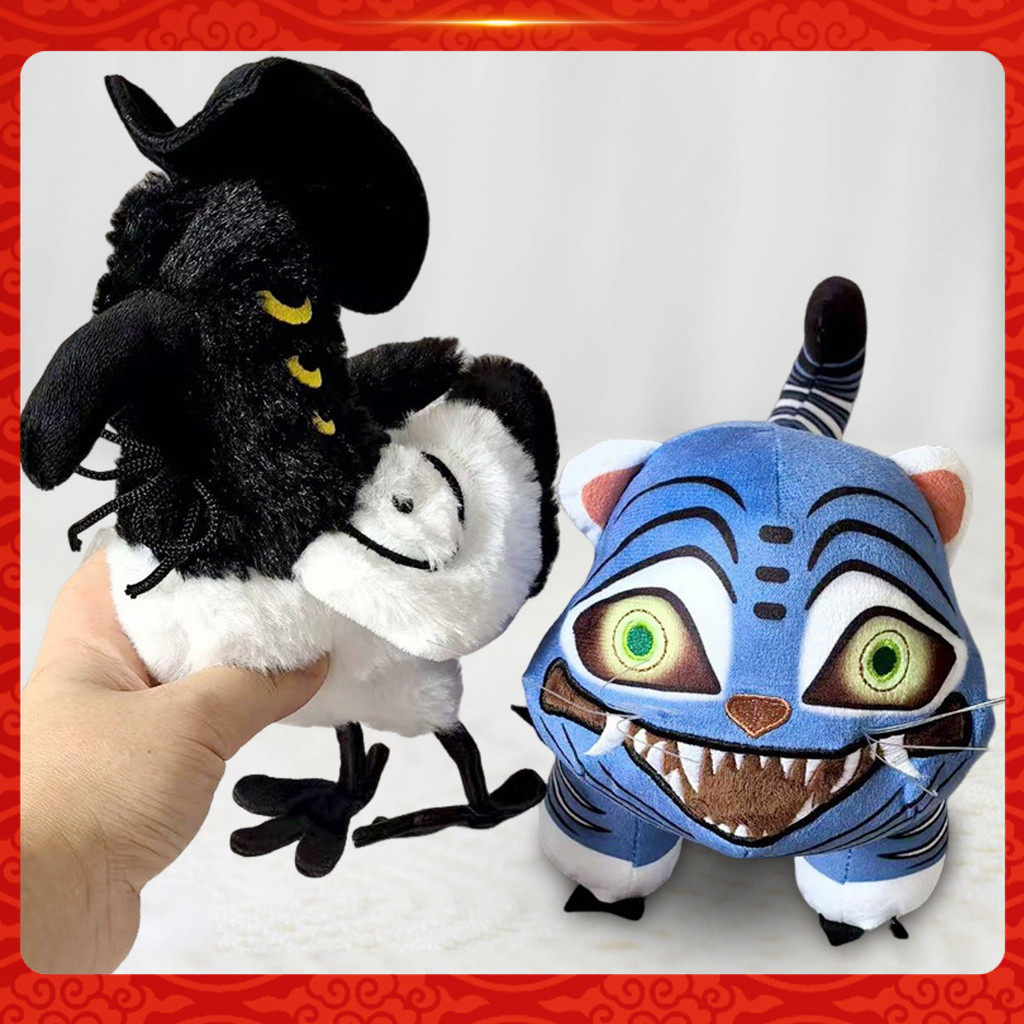 SNY_Anime Plush Tiger Soft ตุ๊กตาสัตว์คอสเพลย์เครื่องแต่งกายตุ๊กตาเด็กน่ารัก Tiger Plush ของเล่น Hol