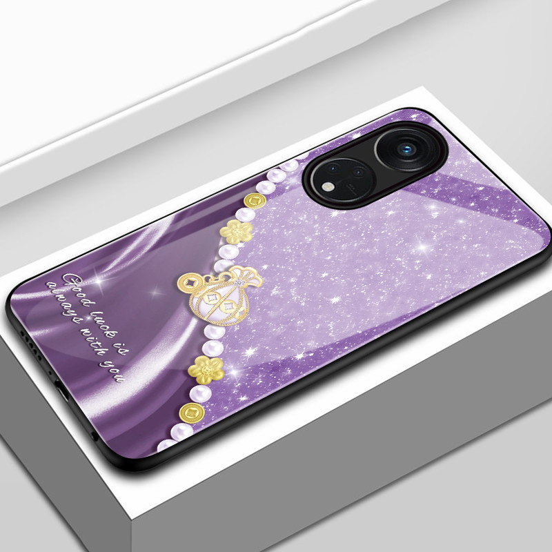 เคสสำหรับ OPPO Reno 8T 5G A1 Pro 5G เคสโทรศัพท์กระเป๋าเงินเปลือกแก้วกันกระแทก