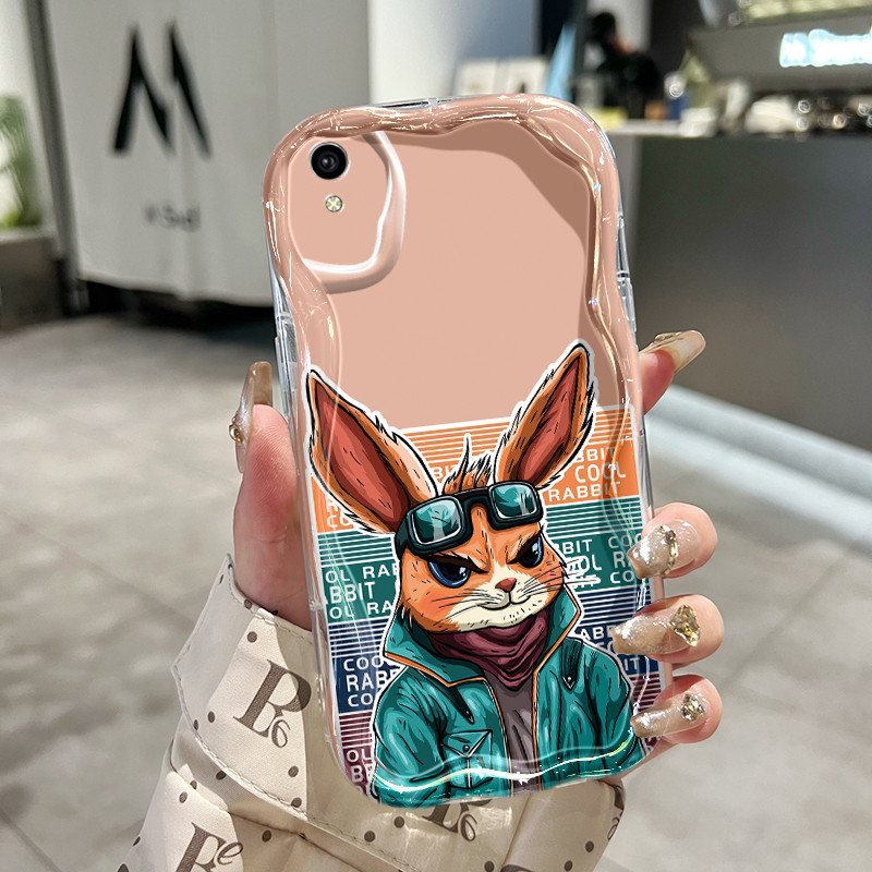 เคส VIVO Y91C Y90 Y1s เคสใส Great Creative Rabbit Soft Cover