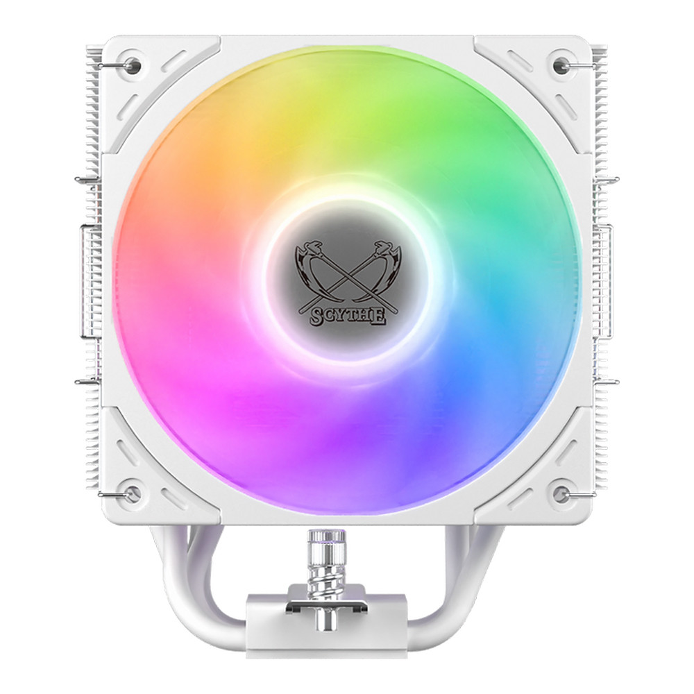 CPU AIR COOLER (พัดลมซีพียู) SCYTHE MUGEN 6 DUAL FAN ARGB EDITION (WHITE) ##