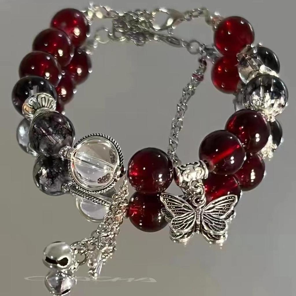 สร้อยข้อมือดอกไม้น่ารักและอ่อนเยาว์ SPK646.4598 BSTVTLT [DoRa Jewelry] - ย้อนยุค สวย โกธิค บุคลิกภาพ