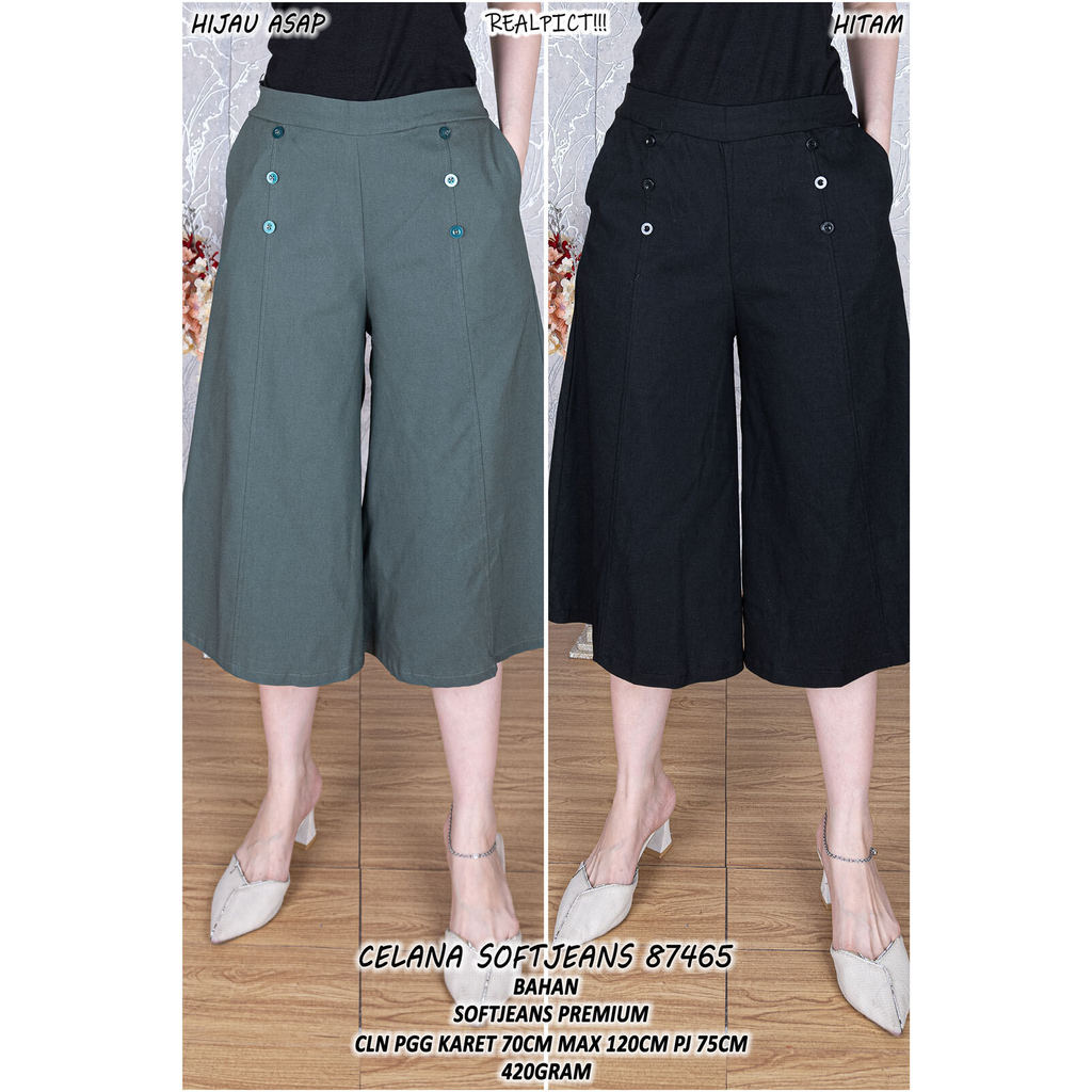 SOFTJEANS กางเกงผู้หญิง 87465 CLR096 CLY096