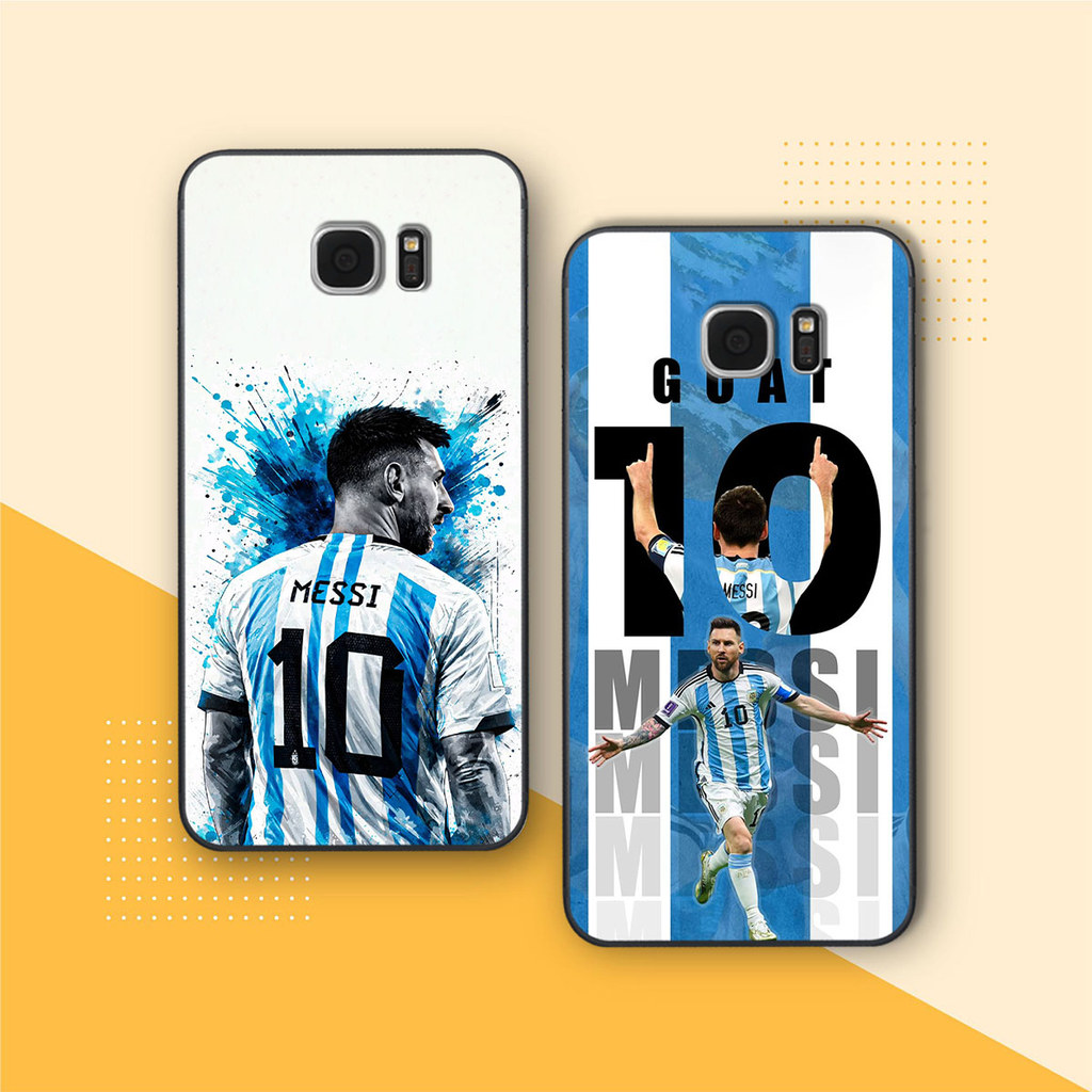 เคส Samsung S6 / S6 EDGE / S7 / S7 EDGE สวยมาก พร้อมภาพ Messi Ronaldo