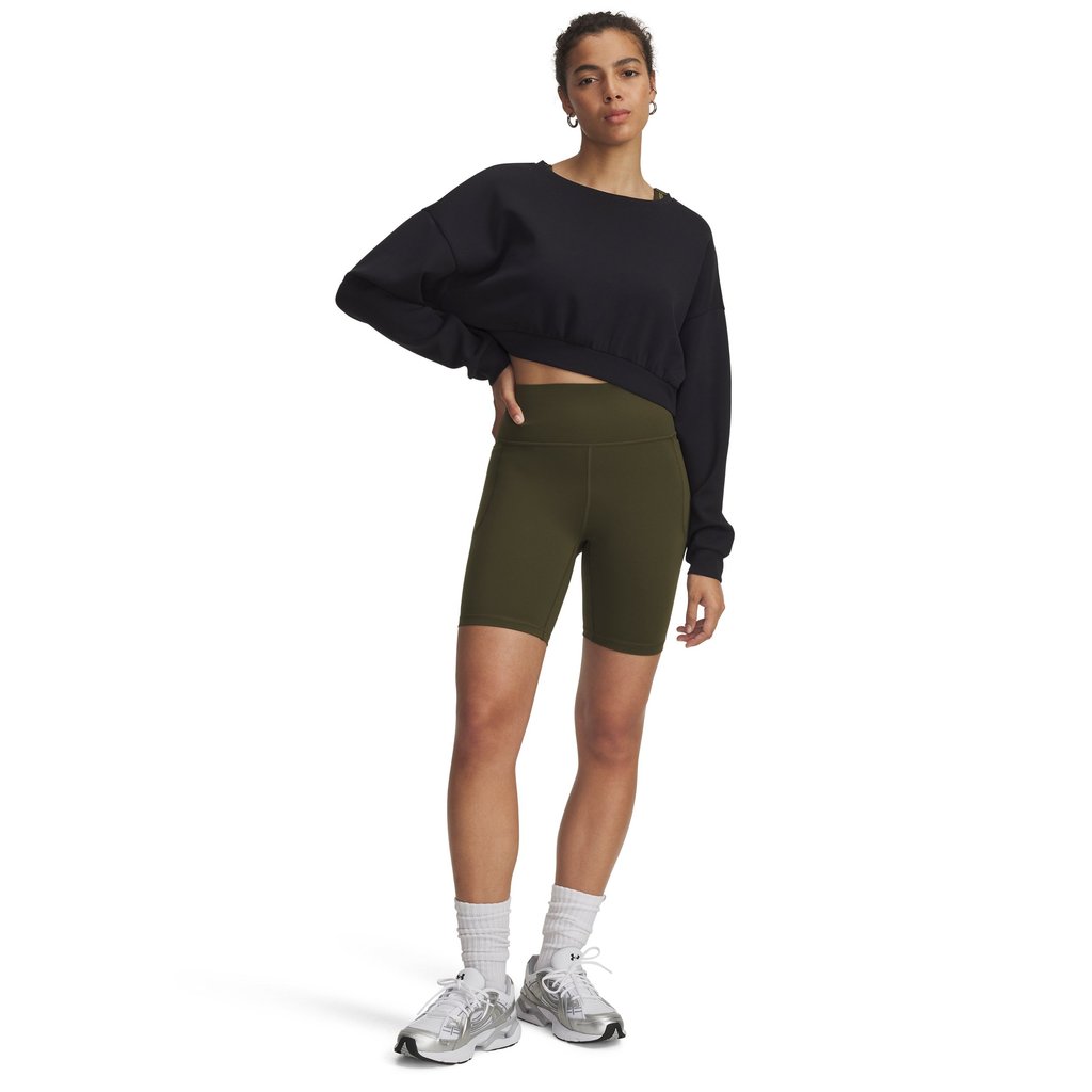 Under Armour กางเกงปั่นจักรยานขาสั้น 7 นิ้วสำหรับผู้หญิง UA Meridian — صورة 4
