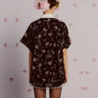 Endless Holiday Tokyo Summer Shirt & Ruf City Skort Set Obsidian Bloom