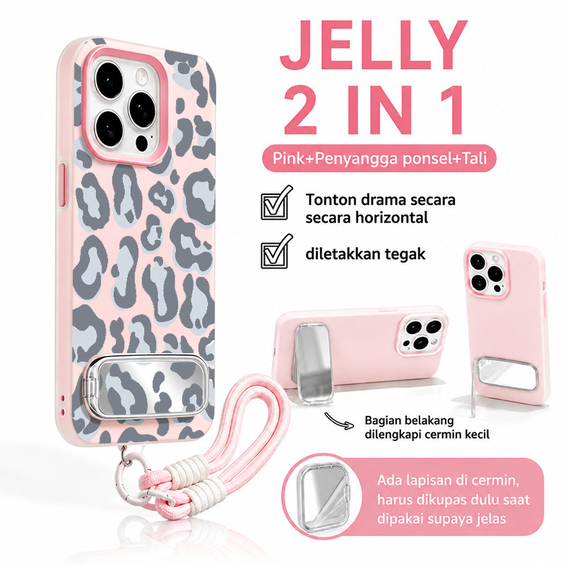Leopard ล่าสุด Jelly 2 In 1 Casing Hp Infinix 20 Note 60 Pro Hot 70Smart 10 Hot 60I Hot 60 Pro Plus 
