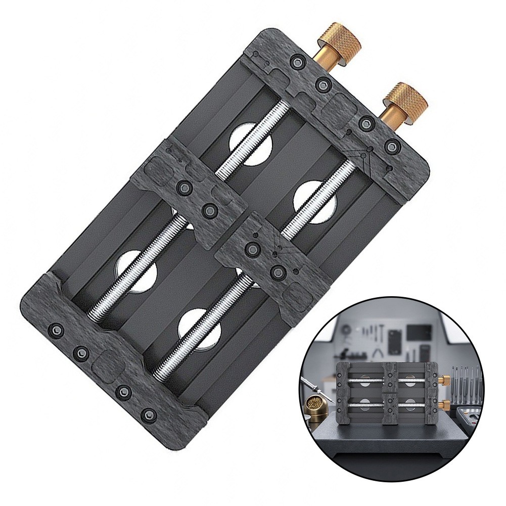 [ใหม่]สําหรับ PCB Holder Dual Fixtures สําหรับ PCB Board Holder เมนบอร์ด Maintenance Clamp
