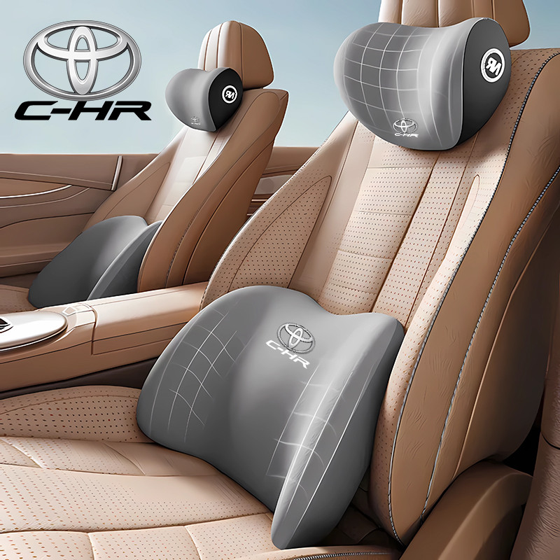สําหรับ Toyota C-HR รถคอหมอนเอวหน่วยความจําโฟมชุดคุณภาพสูงสําหรับ Chr ZYX10 NGX50 อุปกรณ์เสริม