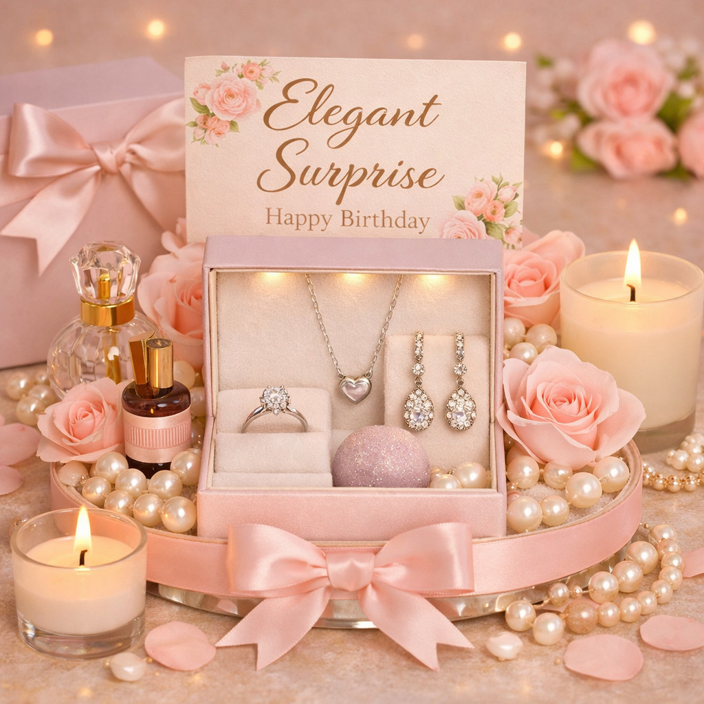Elegant Birthday Jewelry Gift - Surprise Necklace Accessory