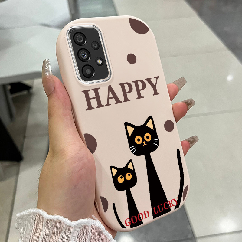 เคส ใช้ได้กับ Samsung A53 เคสแมวน่ารัก
