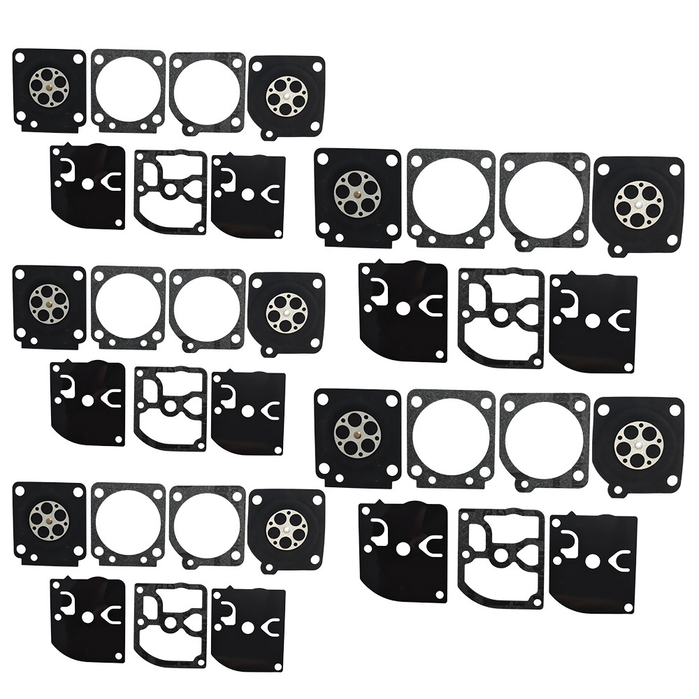 5 แพ็คชุดซ่อมคาร์บูเรเตอร์สําหรับ Zama GND-27 C1Q-W15 C1Q-W8 C1Q-W2A C1Q-M39 C1Q-M26 C1Q-M25 อะไหล่ร