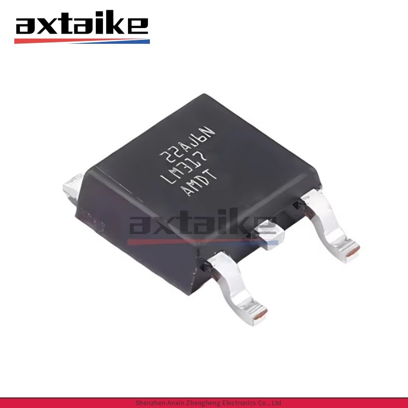 10PCS LM317AMDT TO-252 LM317 LM317AMDTX/NOPB SMD LM317A 1% ที่ถูกต้อง 1.25V-37V 1.5A ปรับแรงดันไฟฟ้า