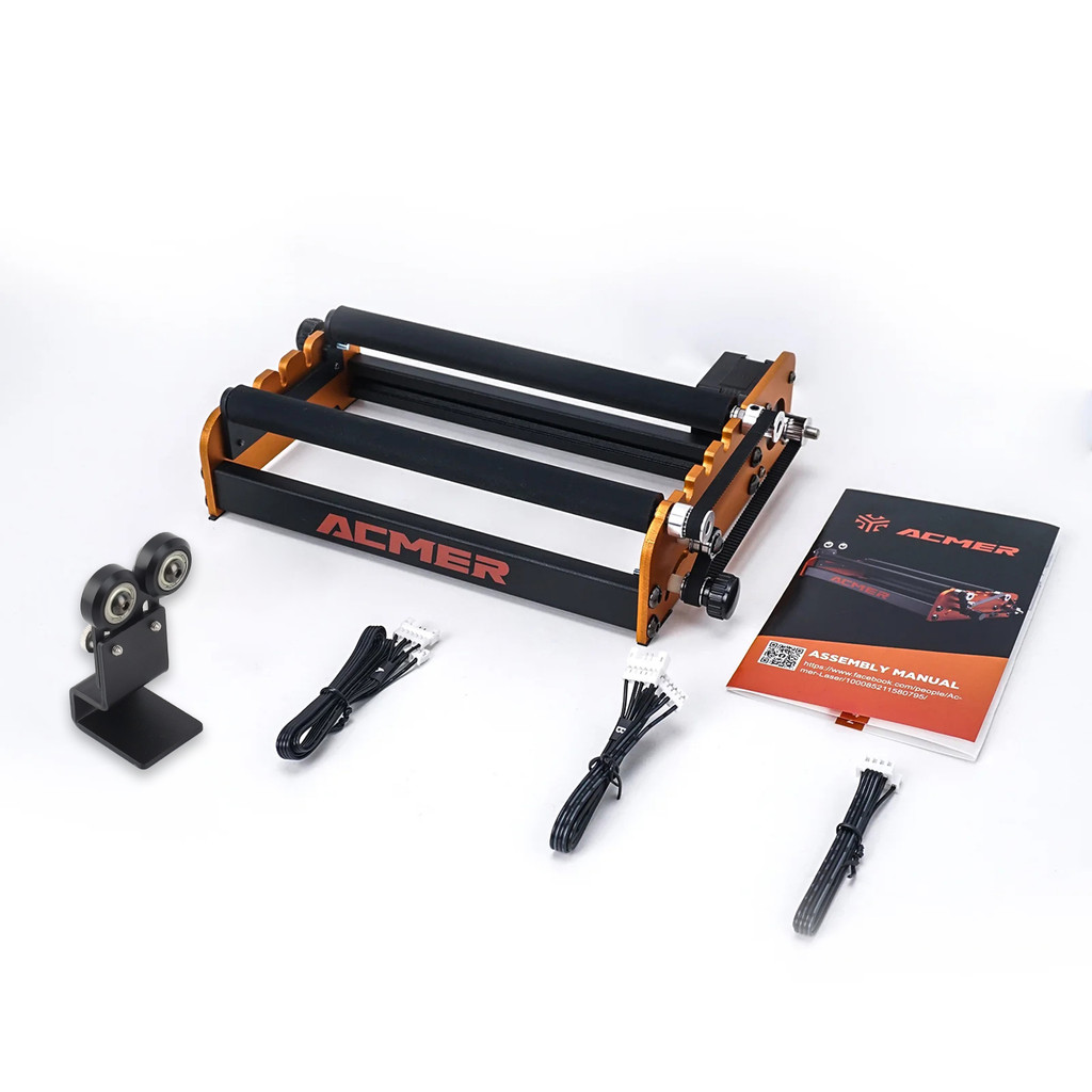 [Mamamoo1.th] ลูกกลิ้งโรตารี่เลเซอร์ ช่างแกะสลักลูกกลิ้งโรตารีแกน Y 360° หมุนสําหรับ4-138มิลลิเมตรแก