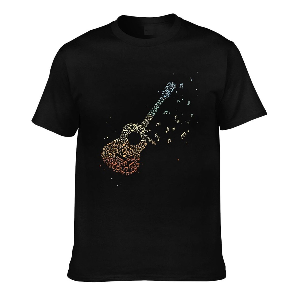 Summer Cool Tee Guitar Player Needs Just One More Guitar เสื้อยืดผู้ชายคุณภาพดี