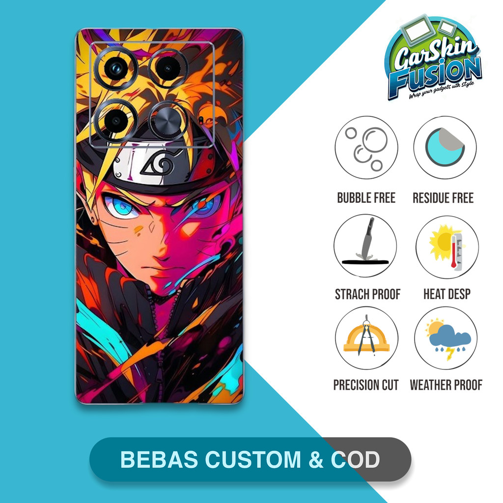 Garskin Skin Infinix Note 40 NRT เคสป้องกันรอยขีดข่วน | By Fusion Code - 7ds