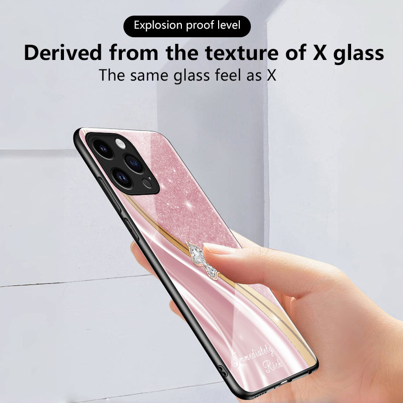 เคสสำหรับ Samsung A20 A20s A30 A21s M10s เคสโทรศัพท์ม้าเล็กเปลือกแก้วกันกระแทก ราคา ถูกที่สุด ดีลบีเคเค แกลเลอรีภาพที่ 4