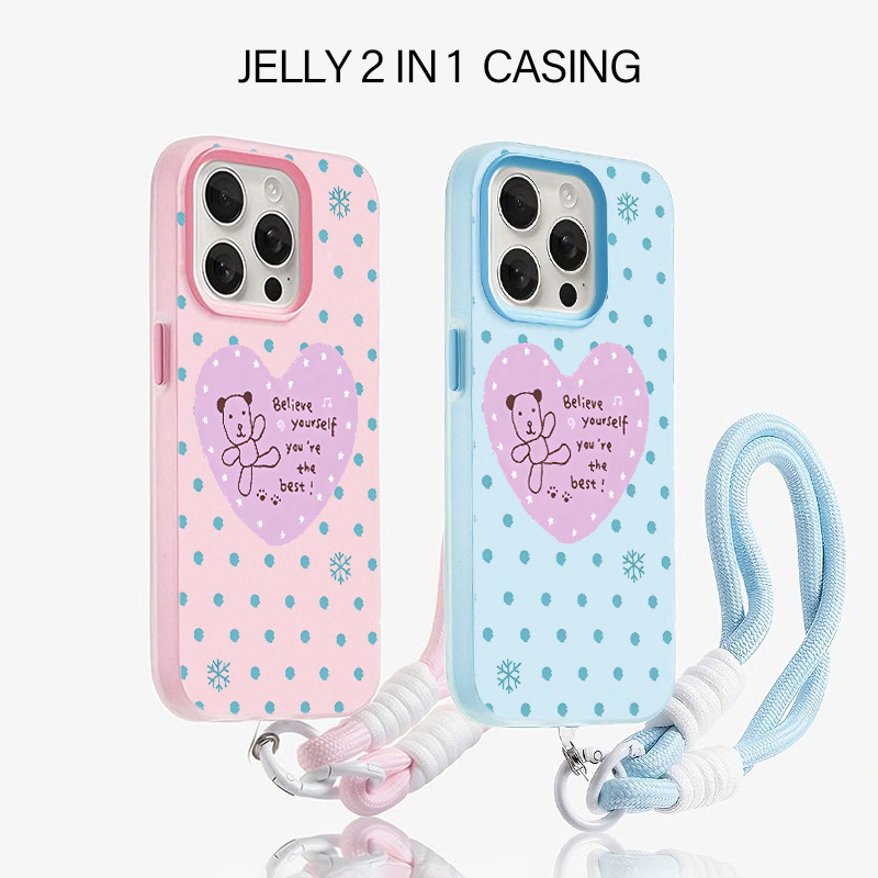 HP GANTUNGAN Dog Dot [Funnypaintingcase] Vivo Y500 Z11 V70 Fe V60 Lite Y05 Y11D Y21D Y31D Pro Y400 Z