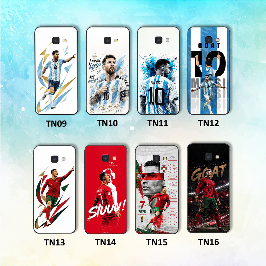 เคส Samsung J4 Plus / J4 Core / J4+ สวยมาก พร้อมภาพ Messi Ronaldo