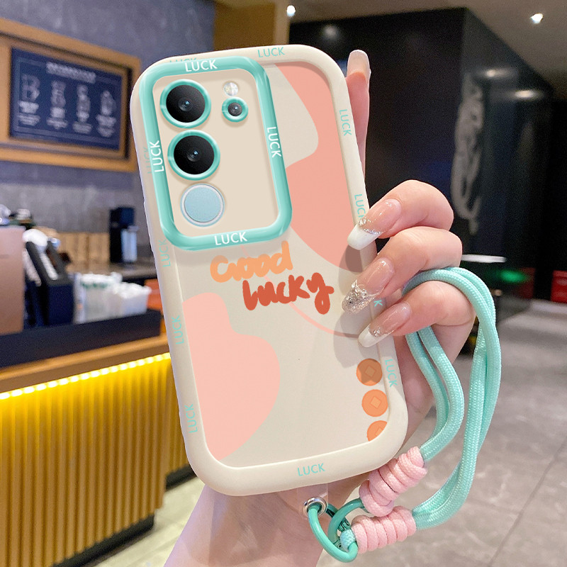 เคส VIVO V29 5G V29E 5G V29 Pro 5G พร้อมเชือกเส้นเล็กแฟชั่น