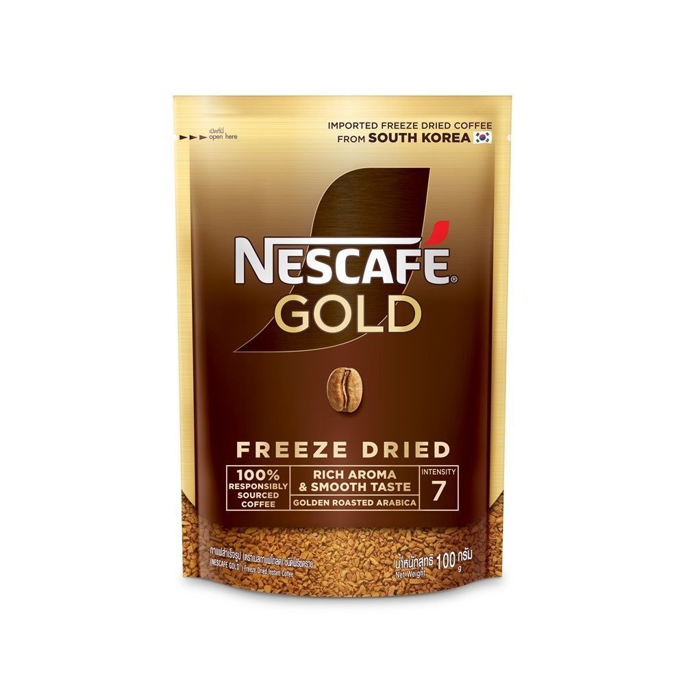เนสกาแฟ โกลด์ ฟรีซดราย ดอย 100 กรัม NESCAFE GOLD FREEZE DRIED DOY 100G.