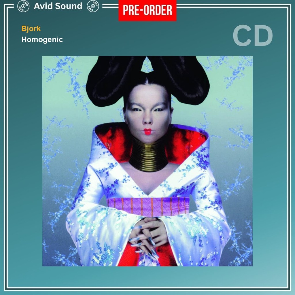 Pre-Order CD แผ่นซีดี Bjork Homogenic ใหม่ ซีล Bjork CD