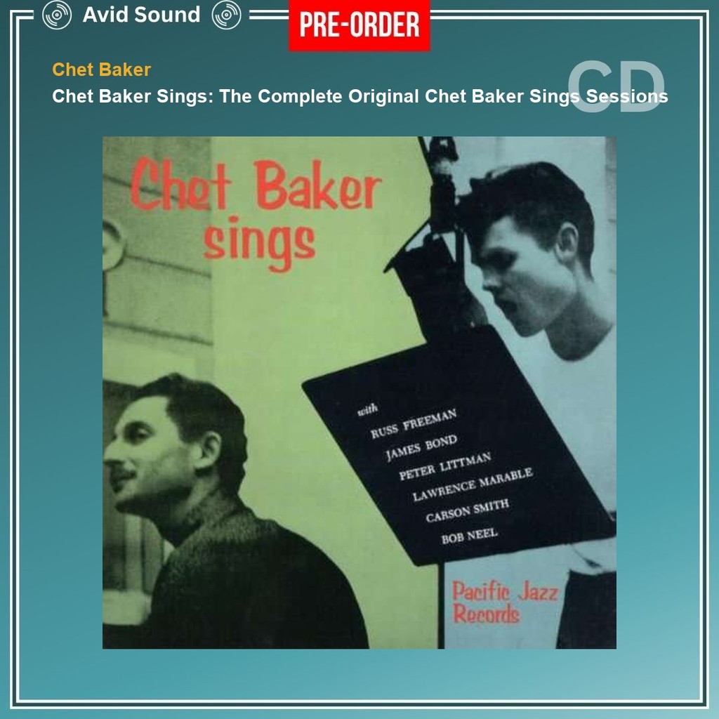 Pre-Order CD แผ่นซีดี Chet Baker Chet Baker Sings: The Complete Original Chet Baker Sings Sessions ใ
