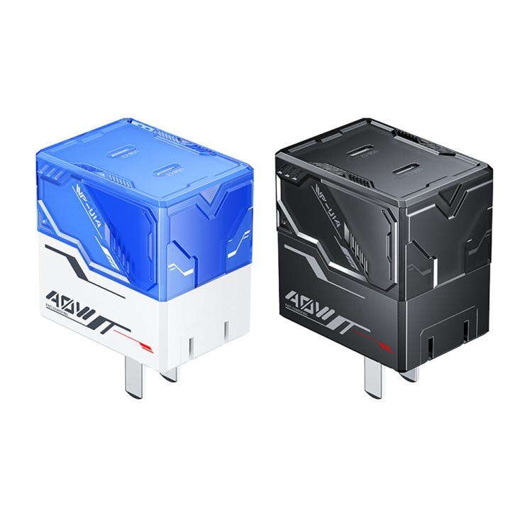 WEKOME WP-U14 40W เครื่องชาร์จเร็ว 2 พอร์ต C เทคโนโลยี GaN (ไม่มีกล่อง)