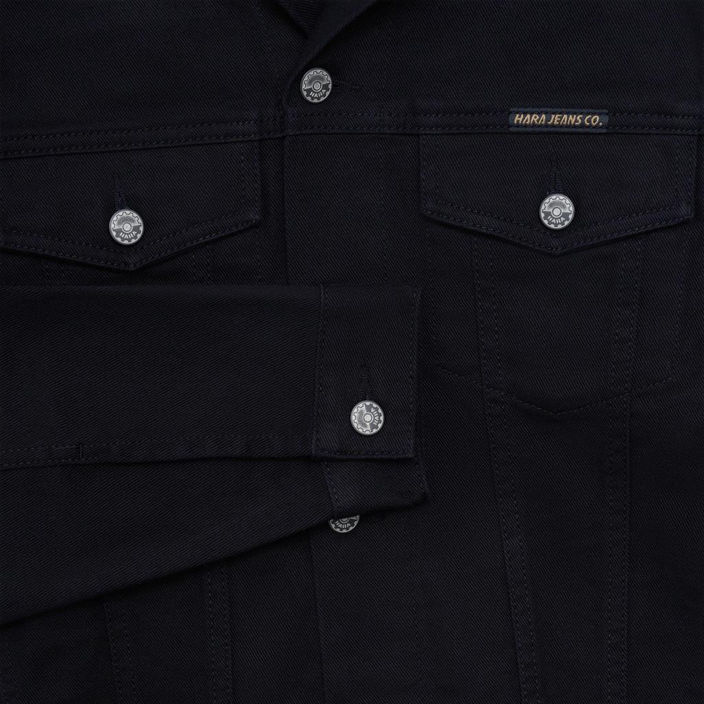 هارا جاكيت جينز Super Black — صورة 3