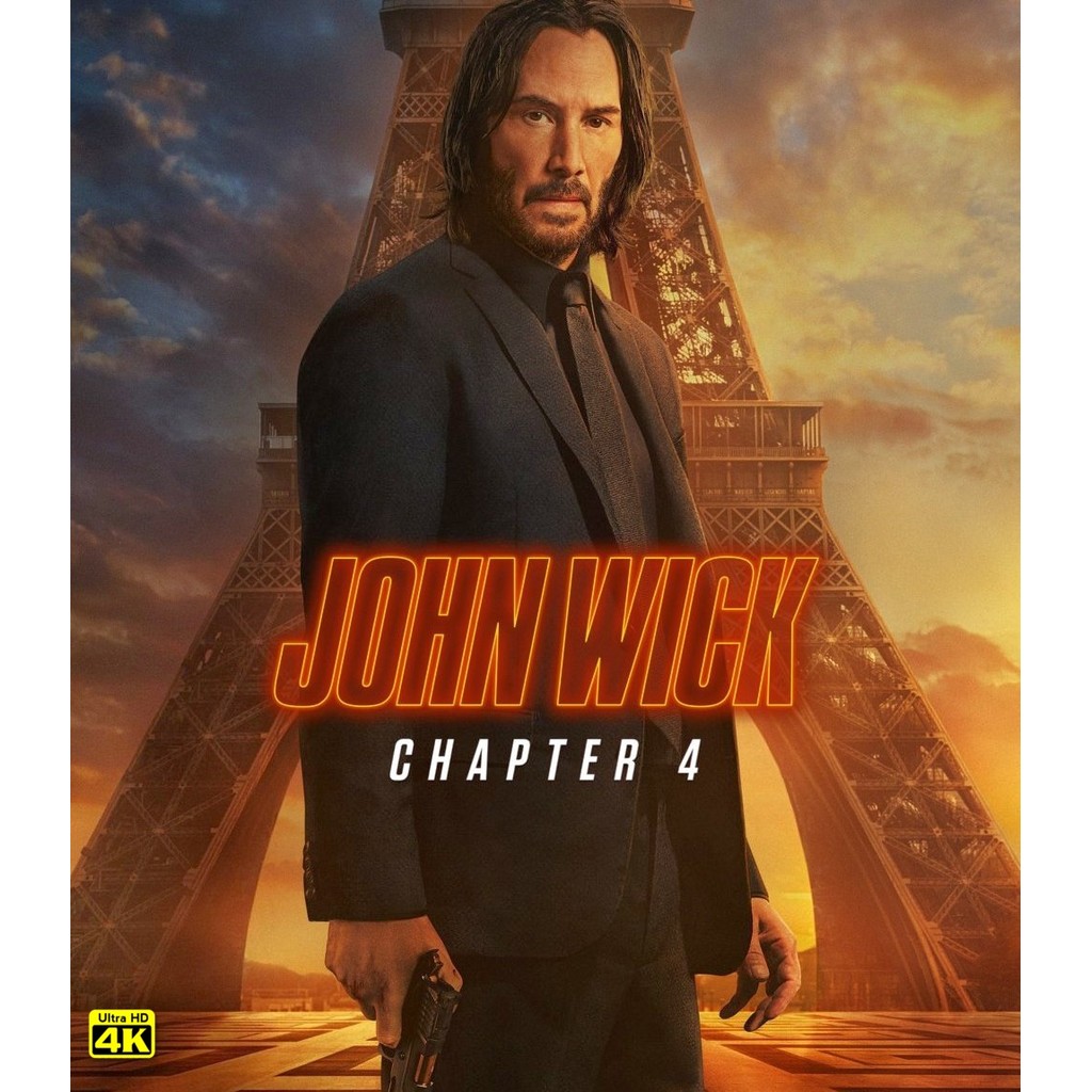 4K - John Wick: Chapter 4 (2023) 4K UHD ⭐7.7/10 Keanu Reeves