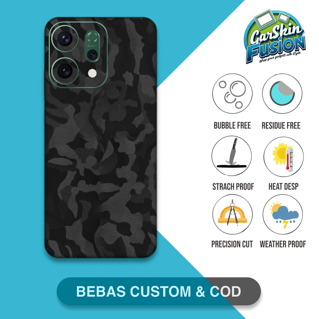 Garskin Skin Oppo Reno 14 5G CAMO เคสกันรอย | By Fusion Code - q4P