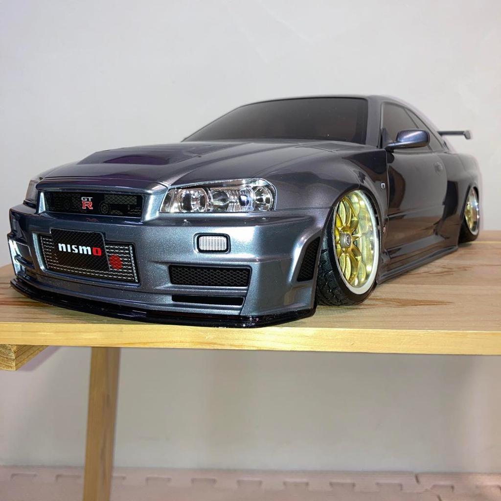 【Direct from Japan】ตัวถัง Tamiya GT-R R34【Japan Exclusive】