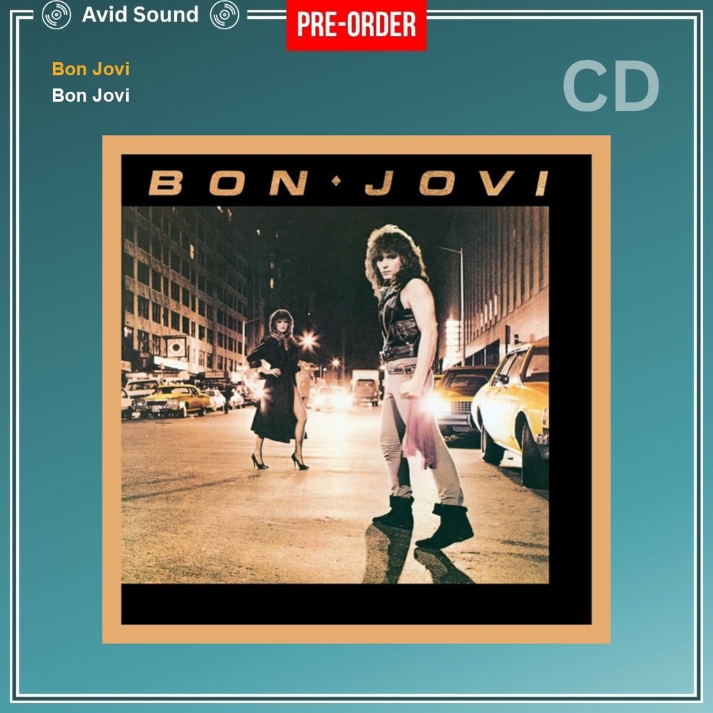 Pre-Order CD แผ่นซีดี Bon Jovi Bon Jovi ใหม่ ซีล Bon Jovi CD